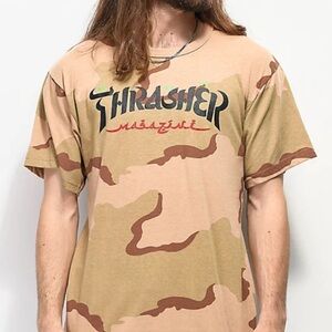 THRASHER CAMO SHIRT